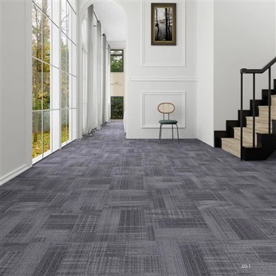 Piastrella per moquette in PP-resistente all'usura