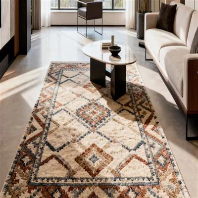 Tappeto Axminster in lana-misto poliestere